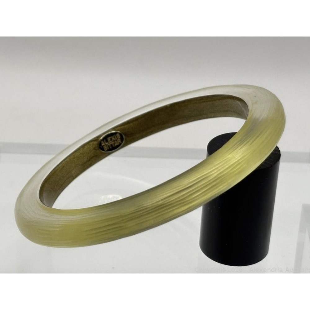 alexis bittar Frosted Champagne Bangle Bracelet
